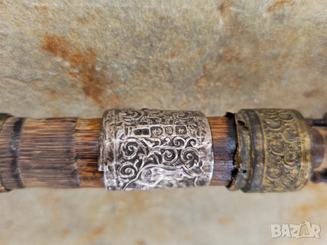 Антикварен Чадър Англия 1890г , снимка 11 - Антикварни и старинни предмети - 52126757