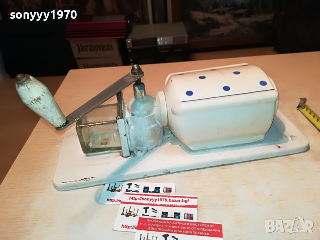 ретро мелница-антика нов внос  2211220915, снимка 3 - Антикварни и старинни предмети - 38753881