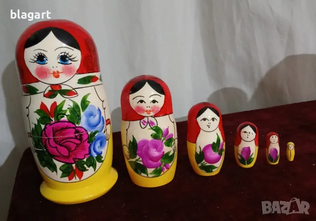 кукла,матрьошка 6-ца-Русия