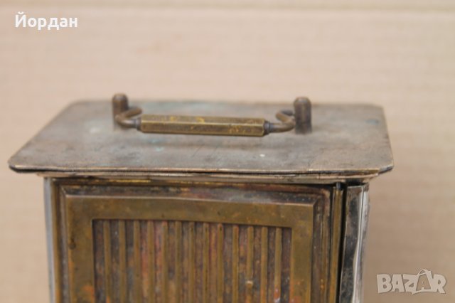 Стар работещ часовник ''Junghans'' с латерна, снимка 7 - Антикварни и старинни предмети - 44403238