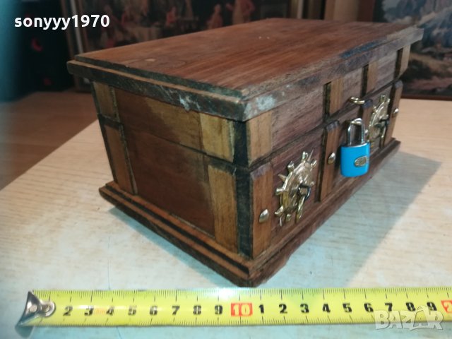 дървен морски сандък 0903211726, снимка 10 - Колекции - 32097761