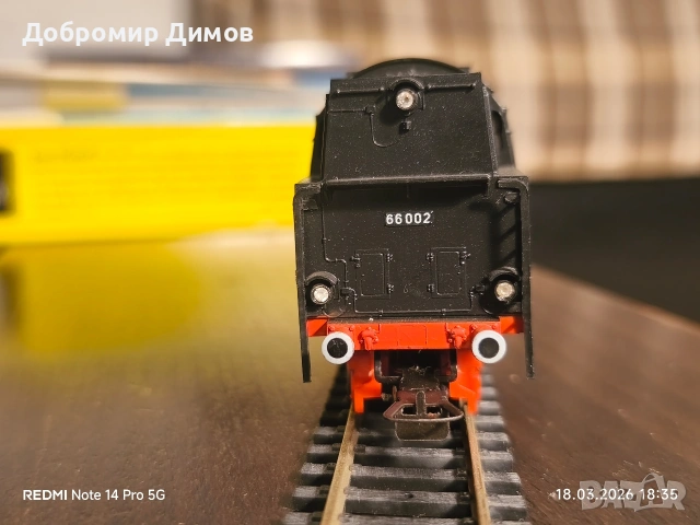Парен локомотив на Piko Br 66, снимка 8 - Колекции - 53922455
