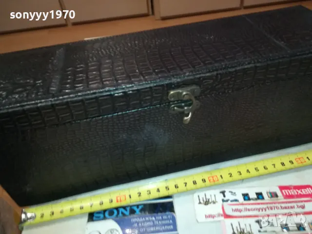 кожена кутия за колекция 2701251441, снимка 3 - Антикварни и старинни предмети - 48848324