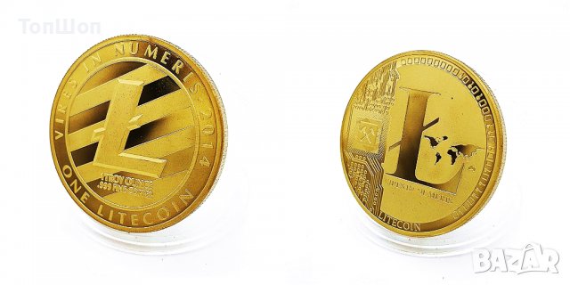 1 Лайткойн монета / 1 Litecoin ( LTC ), снимка 3 - Нумизматика и бонистика - 39152908