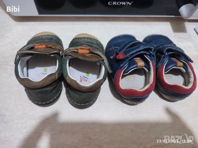 Лот Бебешки обувки естествена кожа, снимка 2 - Бебешки обувки - 39405586