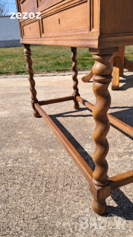 Ретро шкаф масив №117, снимка 6 - Шкафове - 52439532