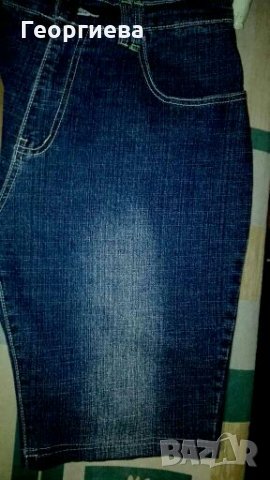 Красив комплект от дънкови къси панталони и потник👖👕M/L👖👕, снимка 12 - Комплекти - 30017121