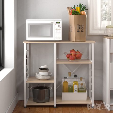 Метална кухненска етажерка 171-MO, снимка 4 - Шкафове - 42086404