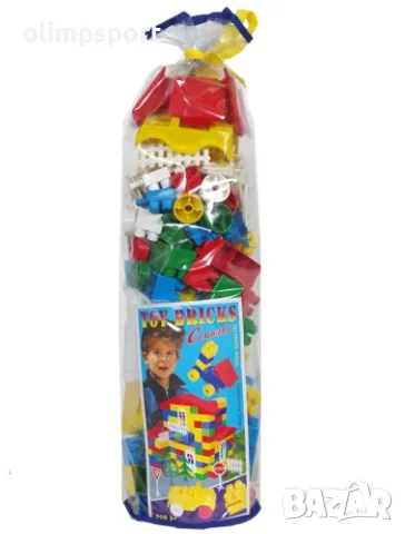 Конструктор - строител, състоящ се от 173 , снимка 2 - Конструктори - 47824758