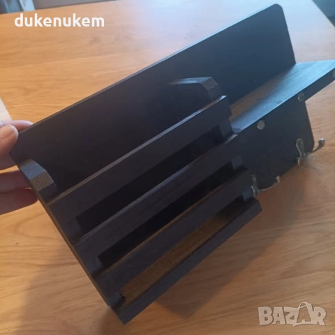 Кутия за ключове с 8 куки, рафт за съхранение, магнитен държач, снимка 8 - Етажерки - 52276582