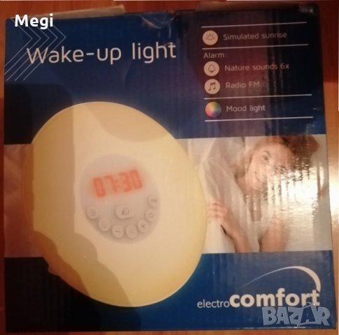 Led радио часовник/wake-up light, снимка 2 - Лед осветление - 31217889