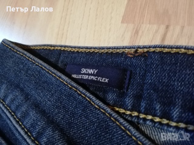 Намалени Hollister дънки мъжки 30/32, снимка 4 - Дънки - 42125381
