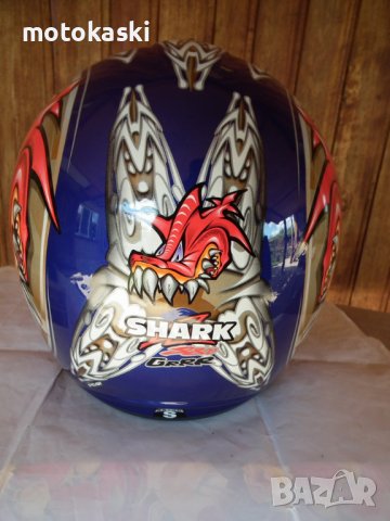 Shark S800 Grrr мото шлем каска за мотор, снимка 4 - Аксесоари и консумативи - 37977816