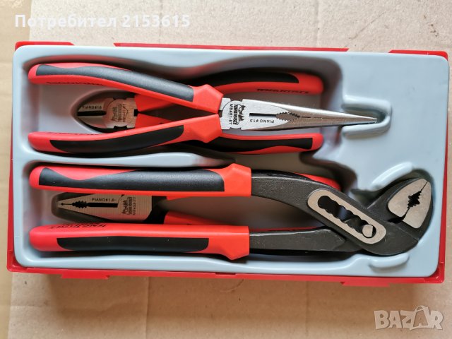 Teng Tools  Тенг 4 броя качествени клещи хром ванадий , снимка 2 - Клещи - 35226104