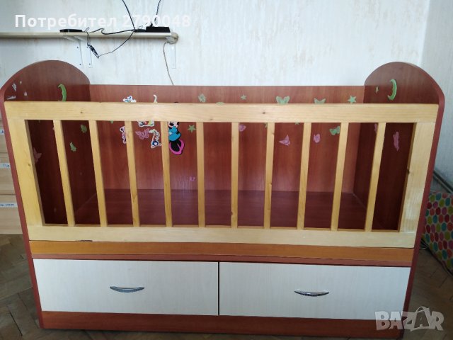 Продавам масивно детско легло, снимка 4 - Бебешки легла и матраци - 30857212