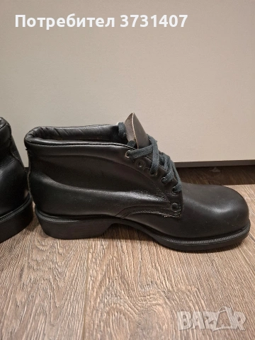 Нови военни кубинки(половинки) 42 размер от 80-те, снимка 3 - Мъжки боти - 54110769