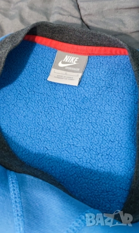 Nike пуловер ретро Old School Shirts Светло синя, снимка 4 - Спортни дрехи, екипи - 52123523
