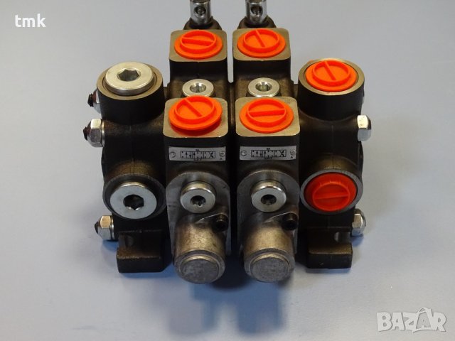 Хидравличен разпределител 2-секции, 100 L/min, снимка 3 - Резервни части за машини - 40618556