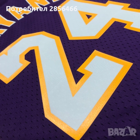 Мъжки потник Mitchell&Ness LA Lakers Kobe Bryant season 2008-09 размер XXL, снимка 5 - Тениски - 52024032