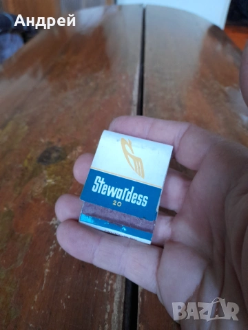 Стар кибрит Стюардеса,Stewardess, снимка 2 - Други ценни предмети - 54031312