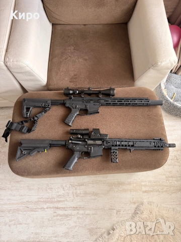Bolt Airsoft B4 Knights Armament AR-16 URX 3.1 , Dauble Eagle M904H ъпгрейдната !!!, снимка 2 - Други игри - 53230573