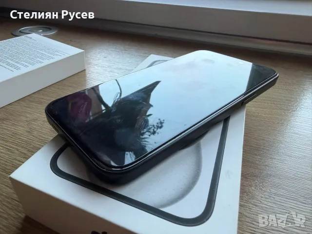 apple iphone 15 PLUS BLACK  128gb 210944  440 евро - 128гб , батерия на 86% , изчистен от акаунти, и, снимка 4 - Apple iPhone - 56165458