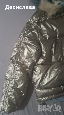 Златно зимно яке, снимка 9 - Якета - 38594332