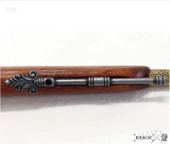 Кремъчен пищов, Германия 18 век, Denix, 1043/L, снимка 7 - Антикварни и старинни предмети - 56166340