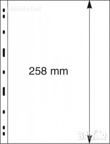 Lindner Uniplate листа за банкноти черни една банкнота