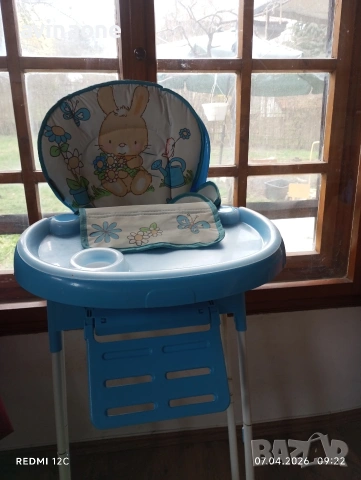 Столче за хранене и проходилка, снимка 3 - Столчета за хранене - 54118167