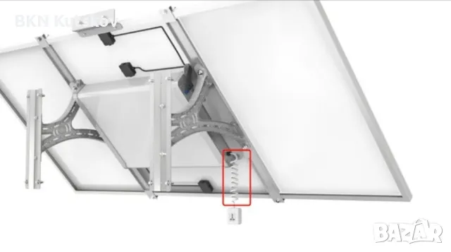 Стойка за стена за соларен панел, снимка 1