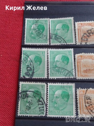 Пощенски марки ЦАРСТВО БЪЛГАРИЯ стари редки Търново, цар Борис трети за КОЛЕКЦИЯ 37302, снимка 2 - Филателия - 40386197