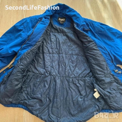 Винтидж яке Nordica Classics 1997 Дамско ски, сноуборд, зимно яке размер М 1996 синьо, снимка 7 - Якета - 52859249