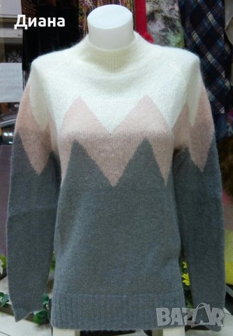 Блузони и пуловери от мохер-ръчно плетиво, снимка 15 - Блузи с дълъг ръкав и пуловери - 32547561