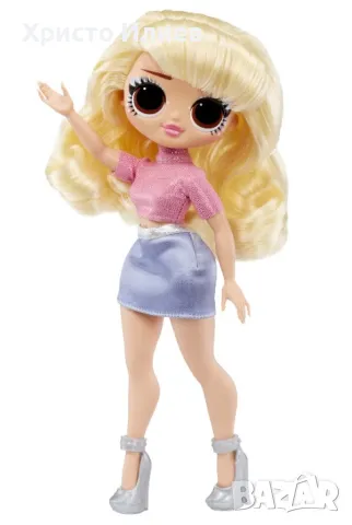 Кукла L.O.L. Surprise! O.M.G. Fly Gurl с руса коса и четка LOL, снимка 5 - Кукли - 48112986