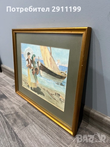 Картина – акварел, 2 бр., снимка 7 - Картини - 54303950