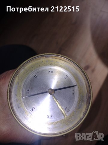 Стар военен компас, снимка 3 - Антикварни и старинни предмети - 39669803
