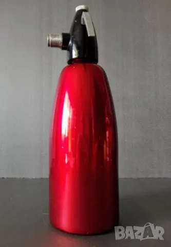 Стар сифон за сода, газирана вода, ГДР, снимка 4 - Антикварни и старинни предмети - 48806576