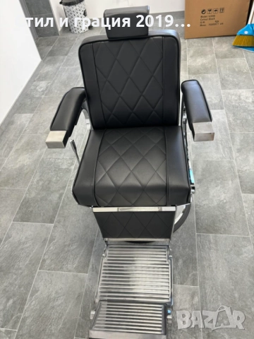 Бръснарски стол BM88066, снимка 7 - Бръснарски столове - 44598069