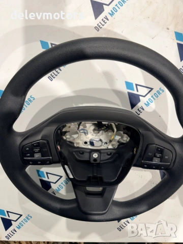 R2X6-3600-BA319W кожен мултифункционален волан от Ford Tourneo Courier V769 1.0L EcoBoost двигател C, снимка 4 - Части - 53922085