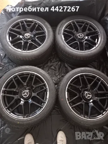 Продавам нови джанти с нови гуми спорт пакет Мерцедес AMG