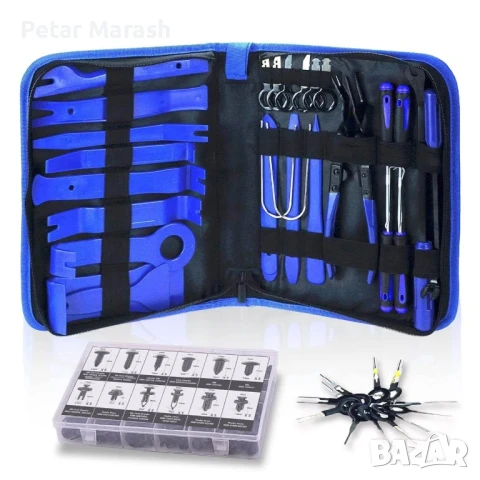 Инструменти за Демонтаж на Тапицерия – KraftWorld 200 части – с Щипки и Клещи, снимка 3 - Клещи - 51066127