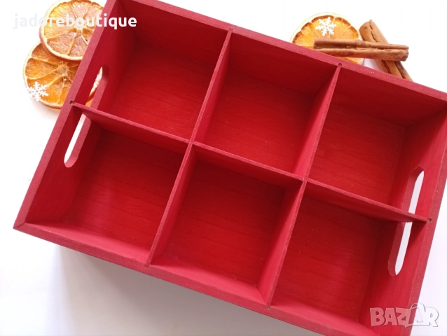 Ръчно изработена дървена кутия - органайзер, снимка 4 - Декорация за дома - 52162821