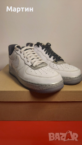 Nike Air Force 1 '07 SE "White Chrome" - Номер 41, снимка 3 - Маратонки - 44606456