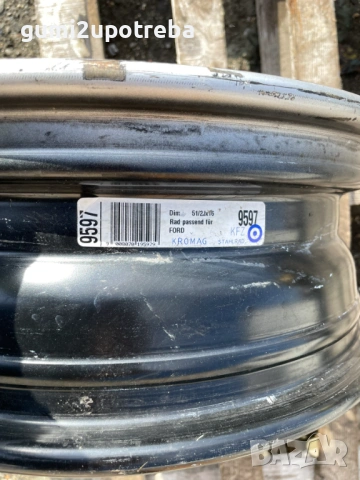 16 джанта 5х160 Ford Tourneo Custom Transit Custom 5,5J et56, снимка 3 - Гуми и джанти - 53012069