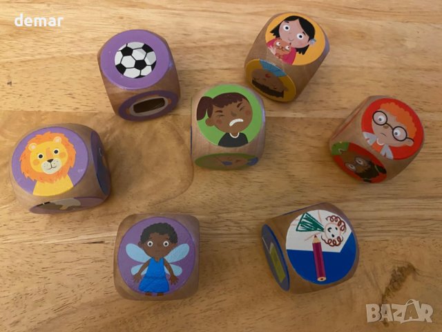 Учебни ресурси Rolling For Feelings Игра със зарове, Възраст 5+, 8 части, снимка 10 - Образователни игри - 42127287