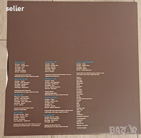 Gary Moore ‎– Run For Cover Издание 🇬🇧 UK 1985г Стил:Rock Състояние на винила:като звук е NEAR MIN, снимка 4 - Грамофонни плочи - 53099743