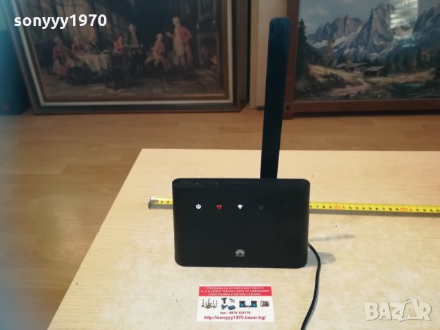 А1 РУТЕР-HUAWEI b311-221 4G 1602211717, снимка 3 - Рутери - 31839216