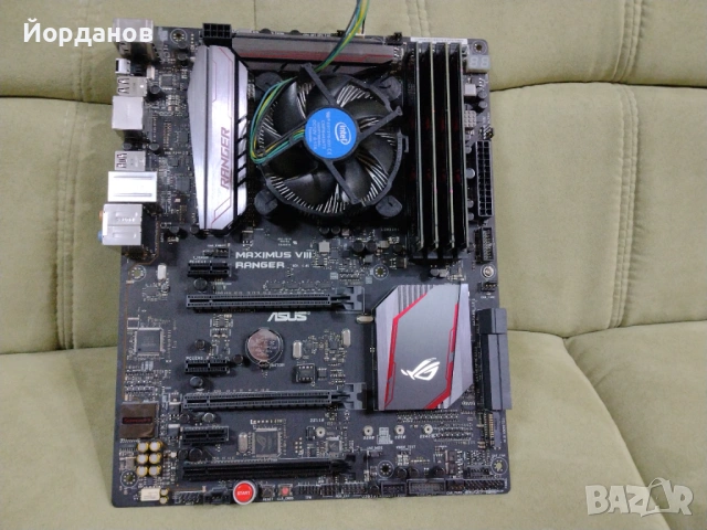 Asus ROG Maximus Ranger + i5 6500 + 16gb.ram + Asus GTX1660 6gb., снимка 3 - Дънни платки - 54313748