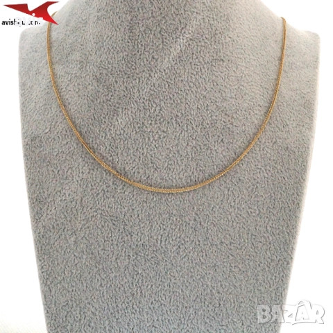 Синджир с 14К златно покритие 254562, снимка 4 - Колиета, медальони, синджири - 52953652